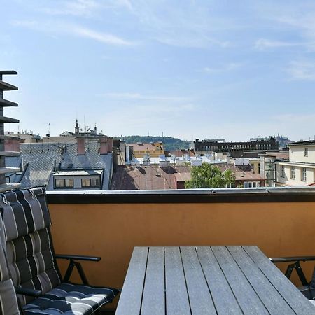 Luxury Central Penthouse With Sauna, Terrace, 250M2, 5Bdrm, 3Bthrm Prague Extérieur photo