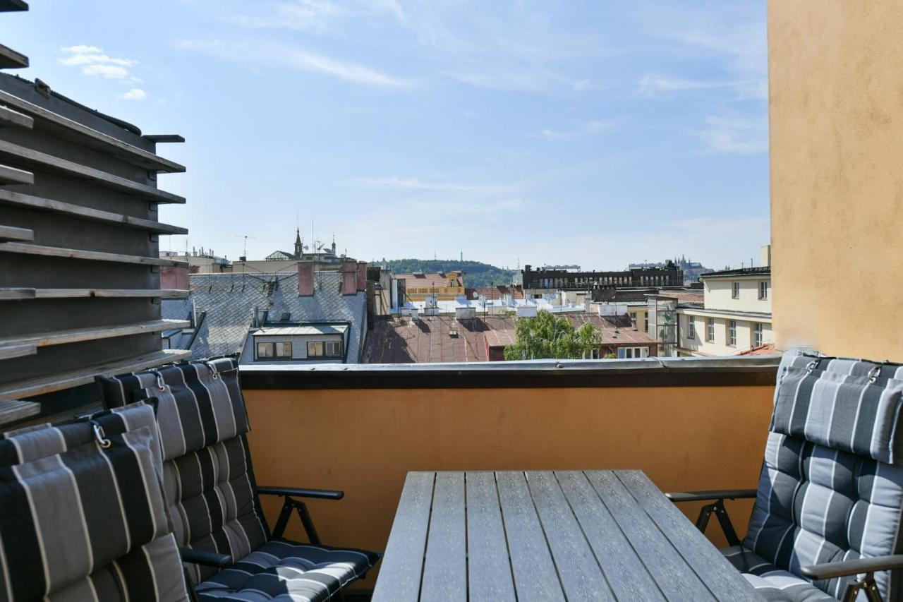 Luxury Central Penthouse With Sauna, Terrace, 250M2, 5Bdrm, 3Bthrm Prague Extérieur photo